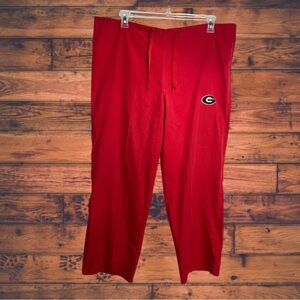 5‎ for $25🔥Burcs Red Georgia Bulldogs Scrub Pants XL